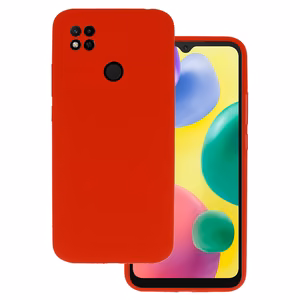 Vennus Ümbris Silicone Lite jaoks Xiaomi Redmi 10A punane