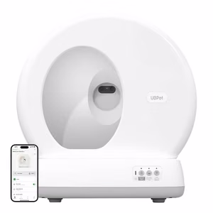Nutikas isepuhastuv kassi liivakast kaameraga UBPet C10 Pro