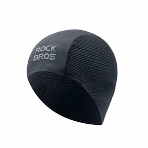 Rockbros LF25956 õmblusteta kootud rattamüts – must