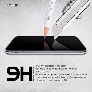 X-ONE Full Cover Extra Strong Matte - для iPhone 12 Pro Max закалённое стекло 9H