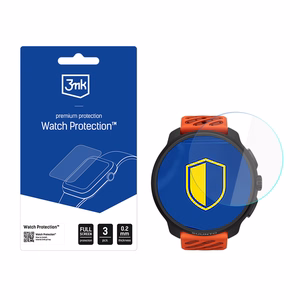 3mk Watch Protection FlexibleGlass hybrid glass jaoks the Suunto Race 2 smartwatch display