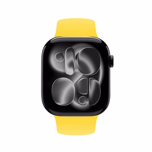 Crong Liquid rihm Apple Watch 38 / 40 / 41 / 42 mm kellale, kollane
