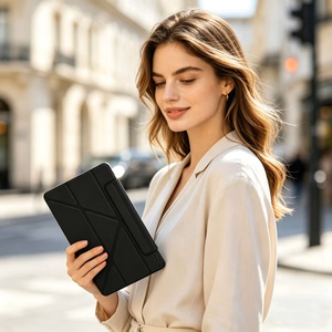 Tech-Protect SC Pen Origami Чехол для iPad 10.9" 2022/2025, чёрный