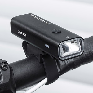 Wozinsky WSBLB2 eesmise (400 lm) ja tagumise USB-C-jalgrattatule komplekt – must