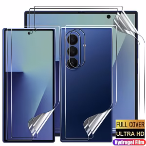 Ekraanikaitse Flexible Clear HD komplekt 3in1 Samsung F956 Z Fold6 (Bulk)