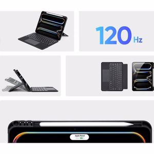 Dux Ducis DK Series juhtmevaba Bluetooth klaviatuur Apple iPad Pro 11 M4 (2024) must