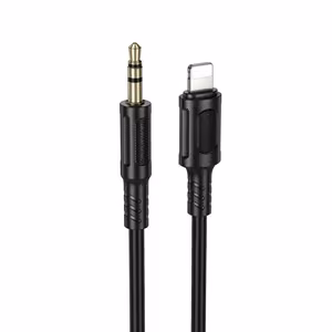 Borofone Kaabel AUX BL25 Nice - Lightning to jack 3,5mm - 1 metre must