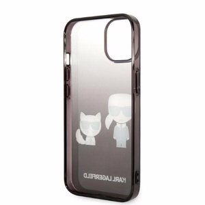 Karl Lagerfeld KLHCP14LTGKCK iPhone 14 Pro 6.1 "hardcase must / must Gradient Ikonik Karl & Choupette