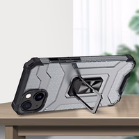 Crystal Ring Case Kickstand Tough Rugged Cover for iPhone 13 must