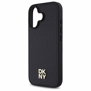 DKNY Repeat Pattern Stack Logo MagSafe iPhone 16 Ümbris - Must