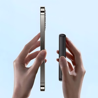 Powerbank Dudao K14S+ 10000mAh 20W USB-A / USB-C / MagSafe koos statiiviga - must