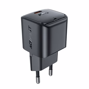 Acefast A77 Mini PD 30W GaN USB-C wall Laadija - must
