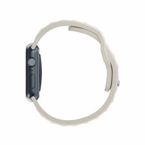 3mk silikoonrihm Apple Watchile, 42/44/45/46/49 mm, Nude, suur suurus