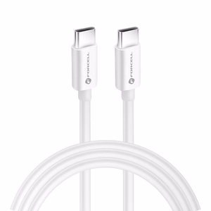 Kaabel USB C to USB C Forcell F-Energy QC4.0 PD 5A 100W 2 m C339 valge