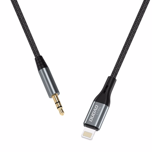 Dudao audio kaabel Lightning - mini jack 3.5mm 1m hall (L11PRO)