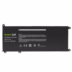 Green Cell Battery 33YDH DE138 для Dell Inspiron G3 3579 3779 G5 5587 G7 7588 7577 7773 7778 7779 7786 Latitude 3380 3480 3490 3590