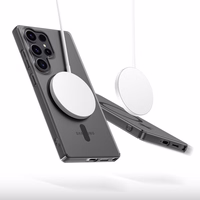 Tech-Protect MagSlim MagSafe ümbris jaoks Samsung Galaxy S25 Edge - matte must