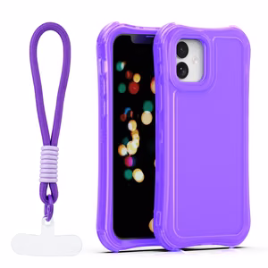 Safepop ümbris rihmaga iPhone 12 / 12 Pro 6,1" jaoks lilla