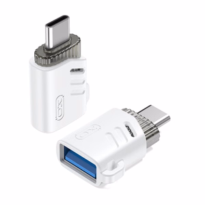 XO adapter NB256B OTG USB - USB-C valge