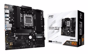 Asrock B850M Pro-A emaplaat AMD B850 Socket AM5 micro ATX