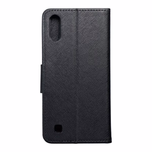 FANCY Kaaned ümbris jaoks SAMSUNG A10 must