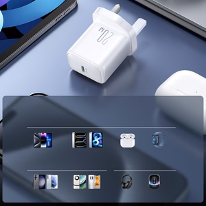 Joyroom JR-TCF20 PD 20W Wall Laadija (UK Plug) with 1m USB-C Kaabel - valge