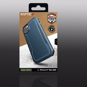 Raptic X-Doria Fort Case iPhone 14 koos MagSafe sinise soomustatud kaitsekattega