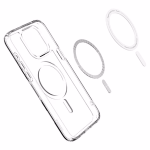 SPIGEN ümbris ULTRA HYBRID MAG compatible with MagSafe jaoks IPHONE 16 Pro frost clear