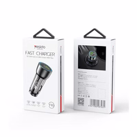 YESIDO AUTO LAADIJA Y49 PD 30W QC3.0 18W USB-A+C MUST