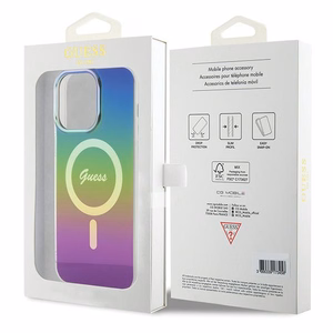 Guess IML Iridescent MagSafe ümbris jaoks iPhone 15 Pro Max 6.7" - multicolor