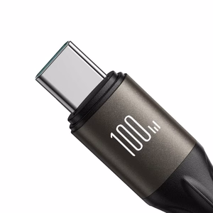 USB kaabel Joyroom SA25-CC5, must, Type-C / Type-C, 120 cm