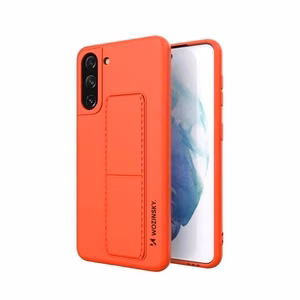 Wozinsky Kickstand Case silikoonümbris alusega Samsung Galaxy S21+ 5G punane