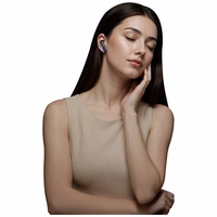 Bluetooth kõrvaklapid USAMS Echo E02 TWS ANC+ENC juhtmevabad must