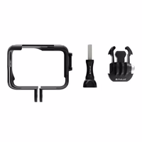 Plastic Cage PULUZ jaoks Insta360 Ace Pro (must)