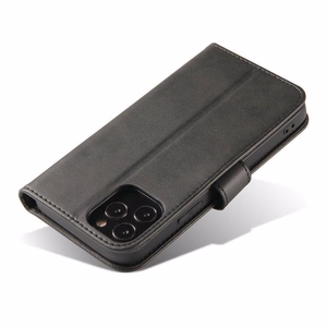 Magnet Case elegantne ümbris ümbris kate klapiga ja stendi funktsiooniga Honor Magic3 must