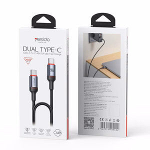 YESIDO KAABEL CA185 240W TYPE-C/TYPE-C 1.2M 5A must