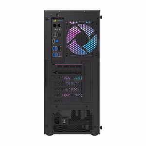 Darkflash DK351 computer case (black) + 4 RGB fans