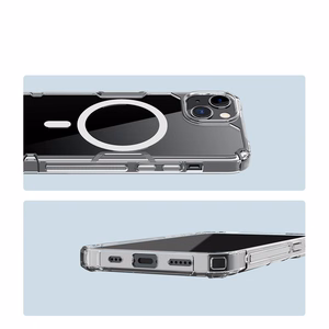 Nillkin Nature Pro armored ümbris with MagSafe jaoks iPhone 15 Plus - valge