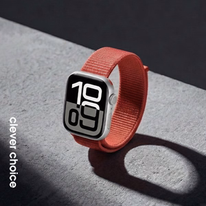 Crong Nylon Apple Watch spordirihm, 38/40/41/42 mm, Red Fusion