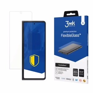 Karastatud klaas 3mk FlexibleGlass jaoks Samsung Galaxy Z Fold 3 5G (front)