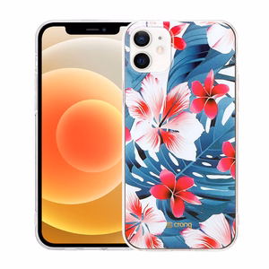 Crong Flower Pattern 03 ümbris seadmele iPhone 12 Mini