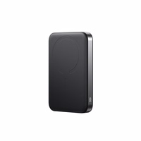 Joyroom JR-PBM12 Power Bank 10000mAh 22.5W MagSafe ühilduv, 15W traadita laadimine, koos rõngaga - must