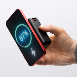 Multifunction laadija Forcell F-Energy 6in1 USB A + USB C PD 45W + akupank 15000 mAh + juhtmevaba charging 15W must