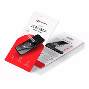 Hübriidklaas mudelile iPhone 15 PRO Forcell Flexible Nano Glass