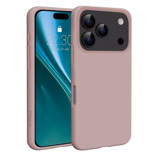 Etteri Silikoon Mag ümbris iPhone 17 Pro Max heleroosa