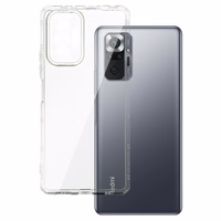 Soomus Antishock Ümbris jaoks Xiaomi Redmi Note 10 Pro/Note 10 Pro Max läbipaistev