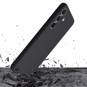 3mk Silicone Ümbris jaoks Samsung Galaxy A55 5G - must