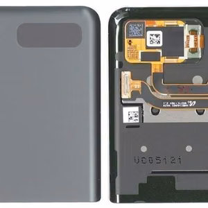 LCD ekraan Samsung F707 Z Flip 5G puuteekraani ja raamiga (Välimine) Mystic Grey originaal (kasutatud Grade C)