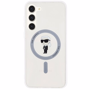 Karl Lagerfeld IML Ikonik MagSafe чехол для Samsung Galaxy S23+ - прозрачный