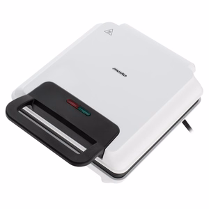 Mesko MS 3091 – Belgia vahvliküpsetaja 2 vahvlile, 1800 W, valge